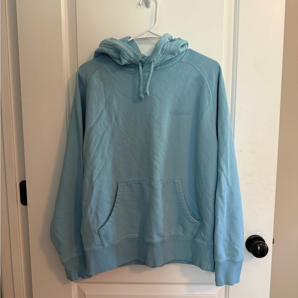 Outdoor Voices lightweight hoodie